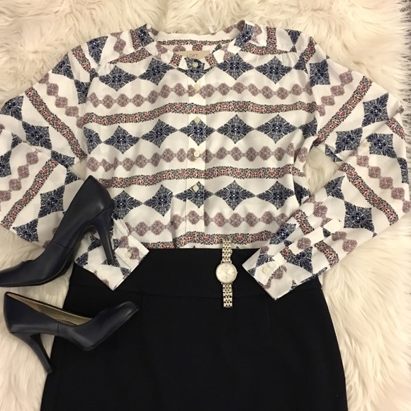 LOFT Tops - LOFT | patterned tunic
